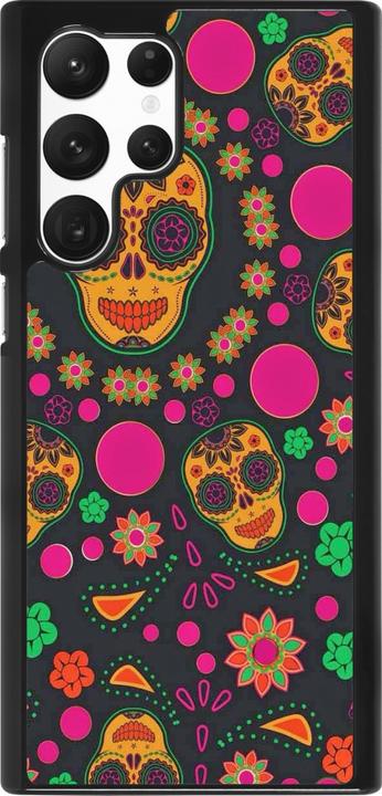 Immagine prodotto PhoneLook Copertina Halloween 22 teschi messicani colorati (Samsung Galaxy S22 Ultra)