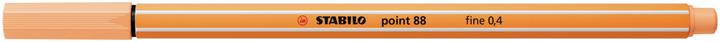 Actual product image STABILO point 88 Fineliner (Light orange, 1 x)