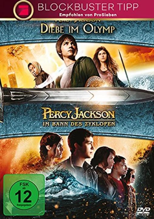 Produktbild Percy Jackson Diebe im Olymp, Percy Jackson Im Bann des Zykl (DVD, 2014, Deutsch, Englisch)