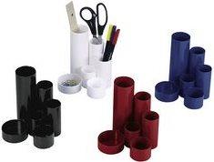 Productafbeelding Wedo Pennenhouder Junior Butler blauw ABS kunststof 6 vakken 13,5 x 12,0 x 14,8 cm