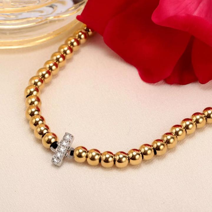 Immagine prodotto La Petite Story Bracciale "Myself Letter I (17 cm, Acciaio inossidabile)