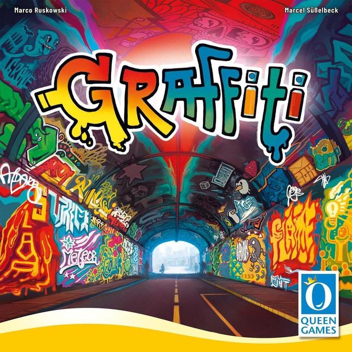 Actual product image Graffiti (d,e,f) (German, French, English)