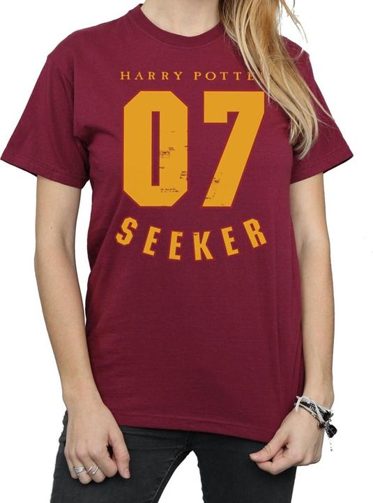 Actual product image Womens/Ladies Seeker 07 Cotton Boyfriend T-Shirt (M)