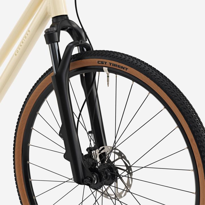 Image du produit Btwin Vélo tout chemin cadre bas, ACTV 500 jaune