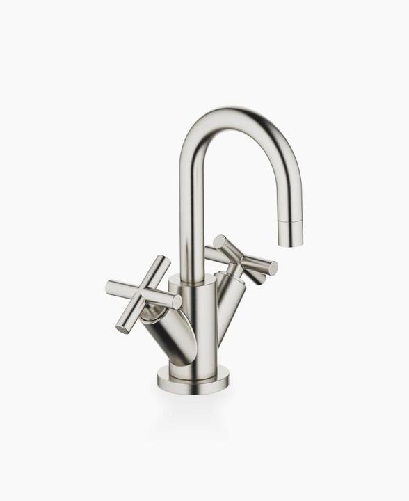 Actual product image Dornbracht Tara single-hole basin mixer, with pop-up waste, 100 mm projection, 22302892