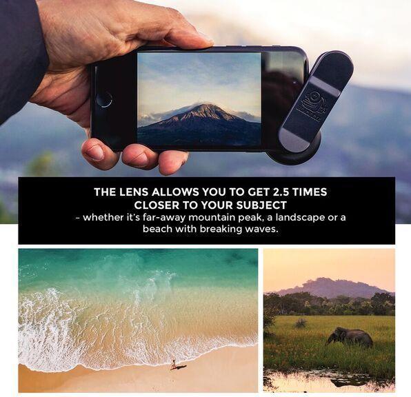 Actual product image Black Eye Pro Portrait Tele G4 Lens