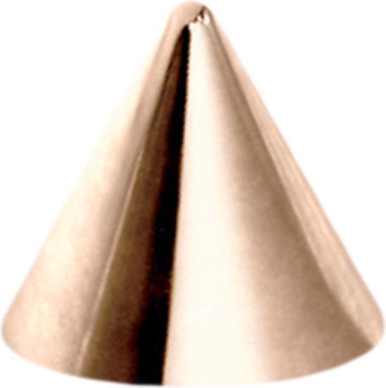 Image du produit Star Piercing Micro Cone or rose (Acier chirurgical 316L)