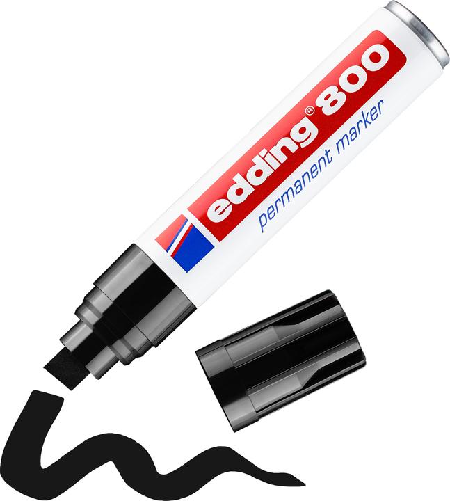 Image du produit Edding 800 (Noir, 12 mm, 1 x)