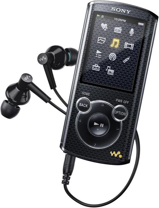 Sony NWZ-E464, Video Walkman, 8GB, black