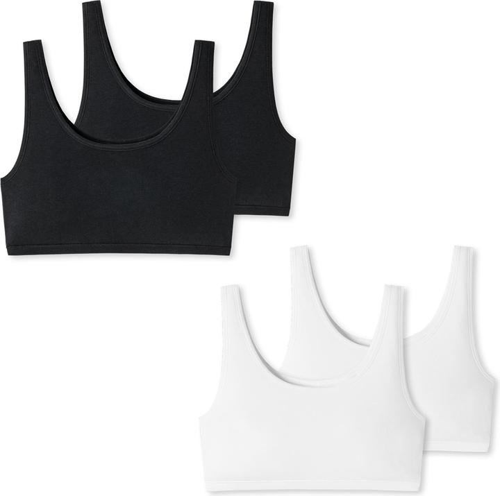 Produktbild Uncover by Schiesser Bustier Casual Bequem sitzend (XL, 2er Pack)