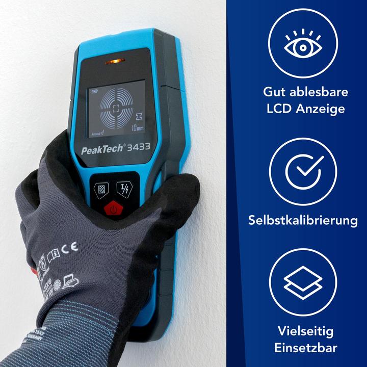 Actual product image Peaktech P 3433 Digital Wall Scanner