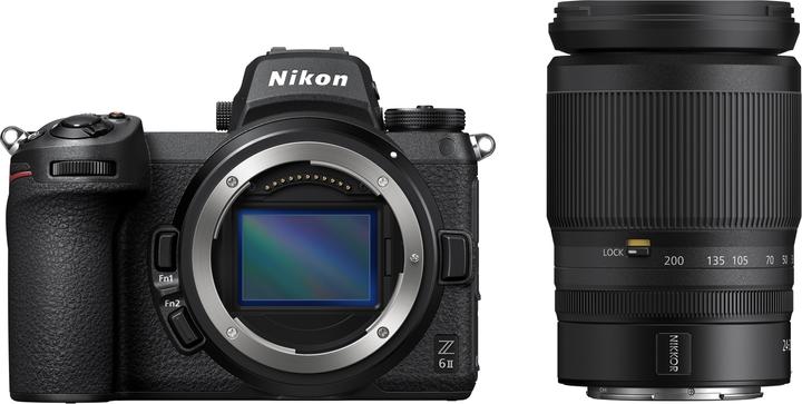 Z6 II Kit (24 - 200 mm, 24.50 Mpx, Plein format)