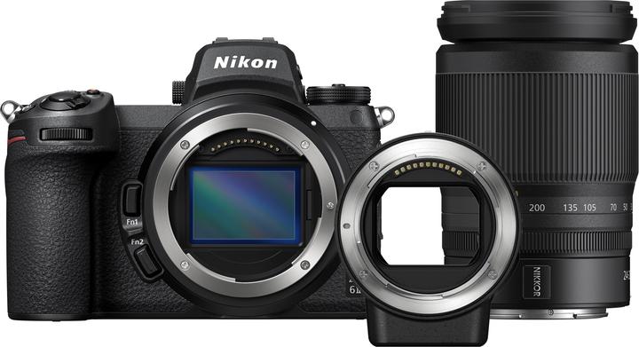 Productafbeelding Nikon Z 6 II Kit incl. FTZ adapter (24 - 200 mm, 24.50 Mpx, Volledig formaat)
