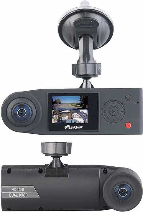 Immagine prodotto NavGear Telecamera da cruscotto Full HD con sensore G (Accelerometro, Accumulatore di carica elettrica, Full HD)