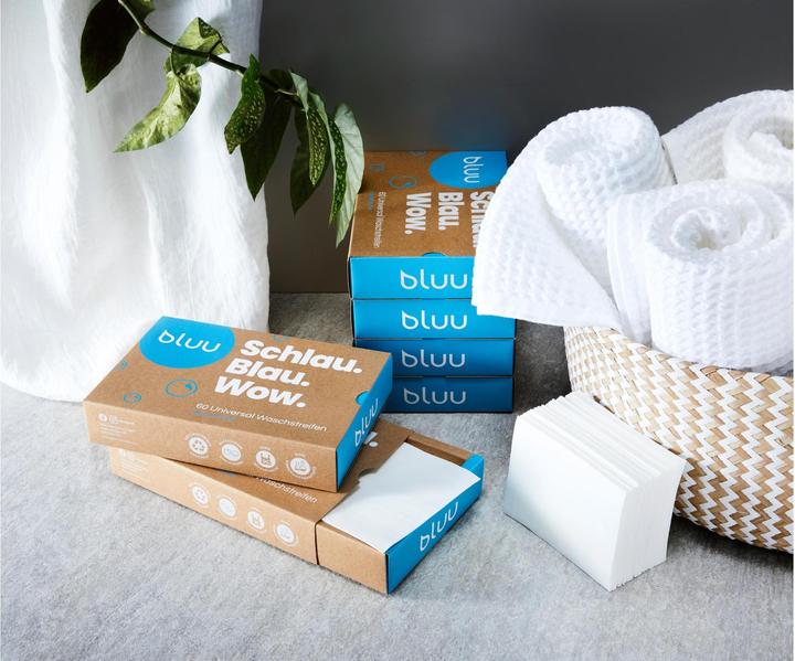 Actual product image bluu Universal washing strips (180 Washing cycles, Sheets)