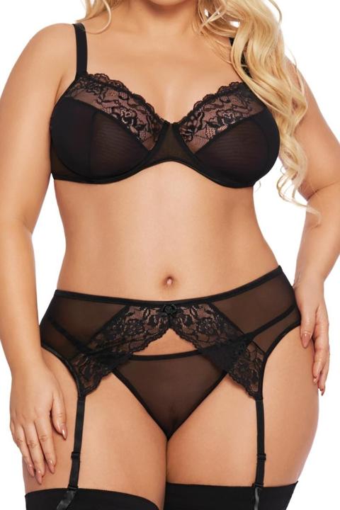 Image du produit Softline Ensemble soutien-gorge à armatures en noir (XXL)
