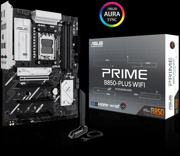 Productafbeelding ASUS PRIME B850-PLUS WIFI (AM5, AMD B850, ATX)