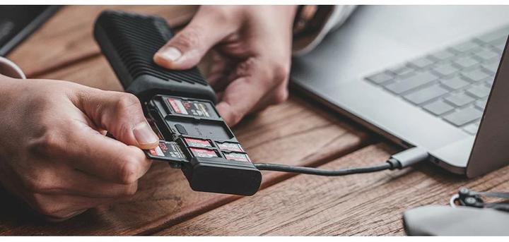 Produktbild Pgytech CreateMate High-speed Card Reader Case (USB-C)