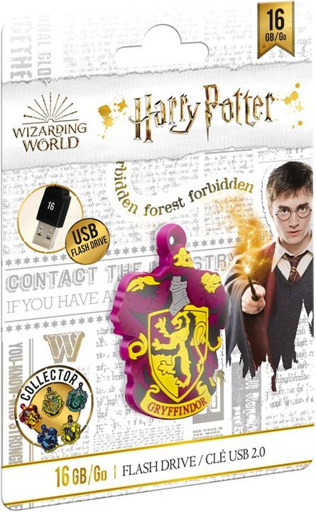 Image du produit Emtec Harry Potter Collector Gryffindor (16 Go, USB 2.0, USB-A)