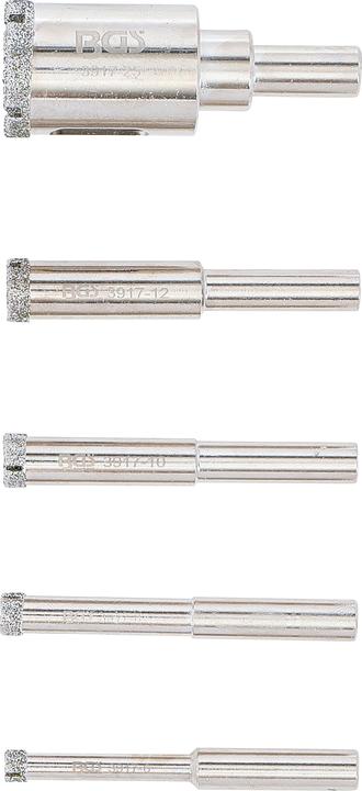 Actual product image BGS Diamond drill bits (6, 8, 10, 12, 25 mm)