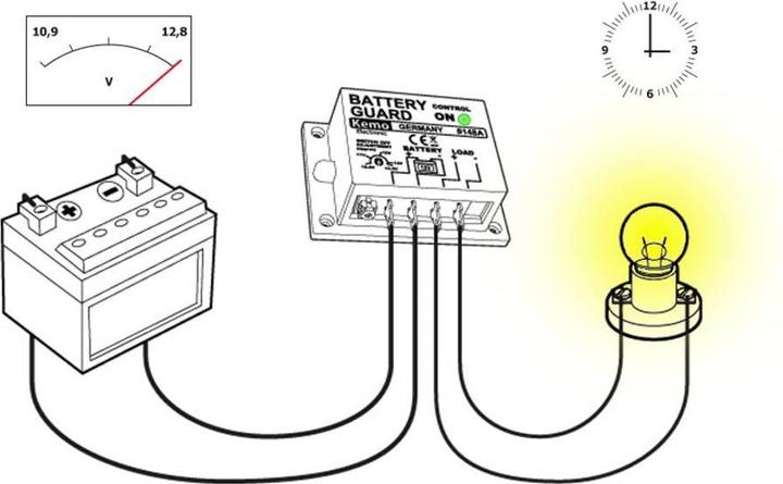 Immagine prodotto Kemo Modulo di monitoraggio della batteria M148A