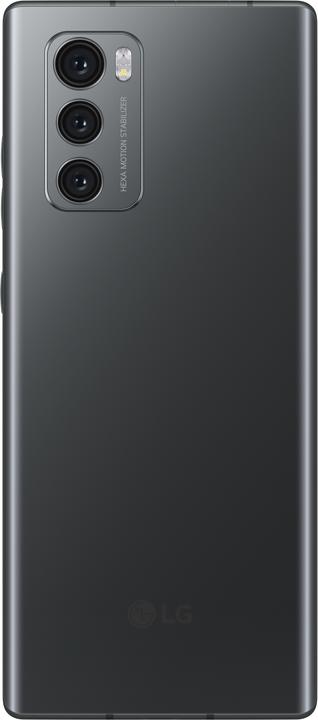 Produktbild LG Wing (128 GB, Aurora Gray, 6.80", Hybrid Dual SIM, 64 Mpx, 5G)