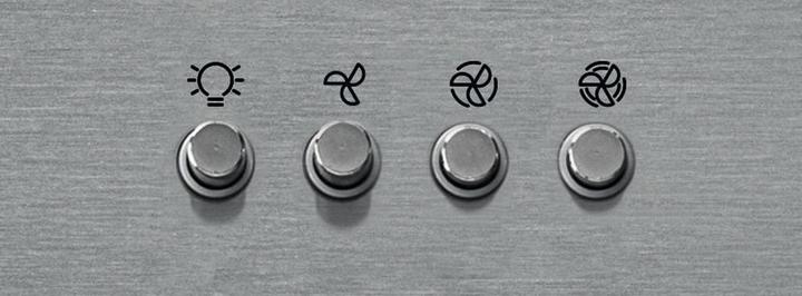 Produktbild Whirlpool AKR 558/3 IX Dunstabzugshaube Wandmontiert Edelstahl ³/h D (Wandhaube)