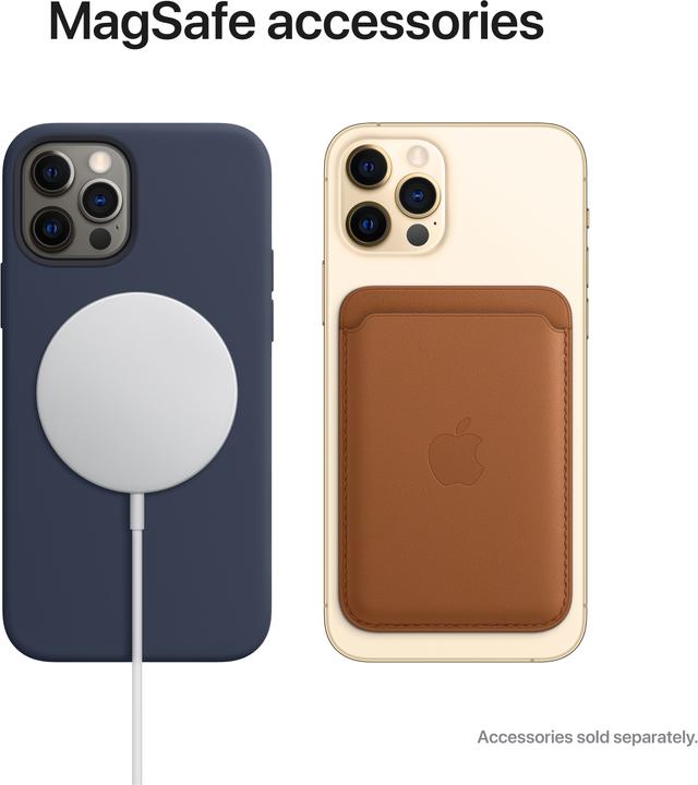 Actual product image Apple iPhone 12 Pro (512 GB, Silver, 6.10", SIM + eSIM, 12 Mpx, 5G)
