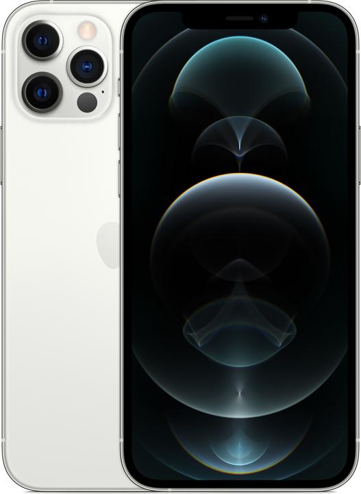 Apple iPhone 12 Pro (128 GB, Silver, 6.10", SIM + eSIM, 12 Mpx, 5G)