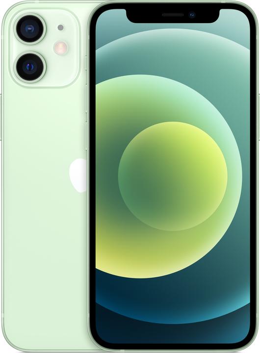 Apple iPhone 12 mini (64 GB, Green, 5.40", SIM + eSIM, 12 Mpx, 5G)