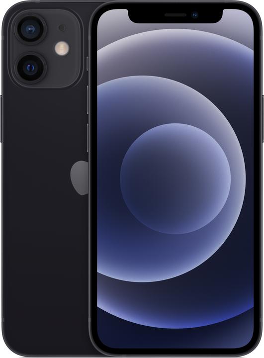 Apple iPhone 12 mini (128 GB, Black, 5.40", SIM + eSIM, 12 Mpx, 5G)