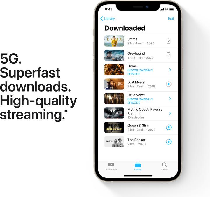 Produktbild Apple iPhone 12 mini (64 GB, White, 5.40", SIM + eSIM, 12 Mpx, 5G)