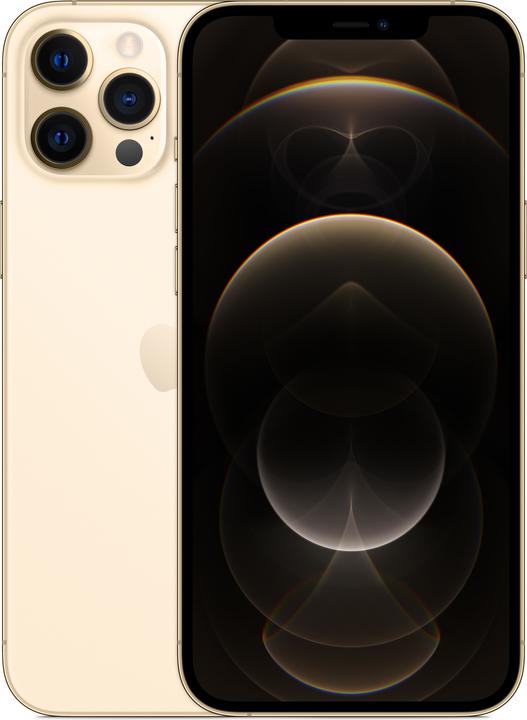 Image du produit Apple iPhone 12 Pro Max (256 Go, Or, 6.70", SIM + eSIM, 12 Mpx, 5G)