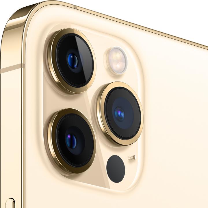 Image du produit Apple iPhone 12 Pro Max (256 Go, Or, 6.70", SIM + eSIM, 12 Mpx, 5G)