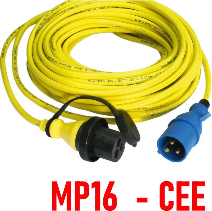 Produktbild Victron Energy Shore Power Cord 25m, 32A - (CEE-MP16)