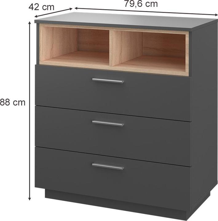 Produktbild Vicco Beatrice (79.5 x 42 x 88 cm)
