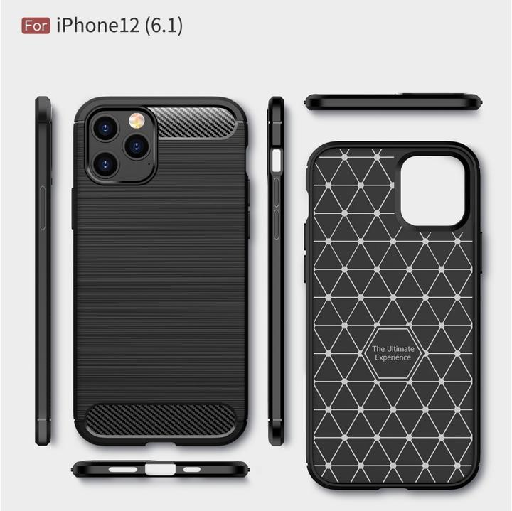 Immagine prodotto Screenguard Cassa in carbonio spazzolato (Apple iPhone 12)