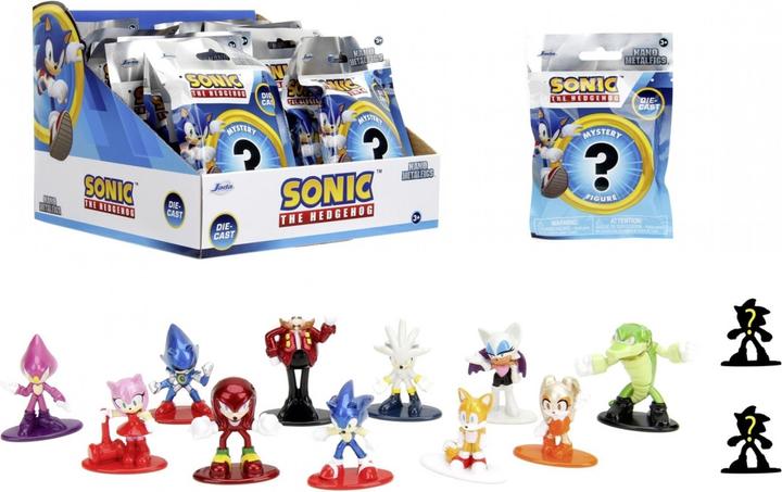 Image du produit Jada Sonic Blind Pack Nanofigs, 13-sort.