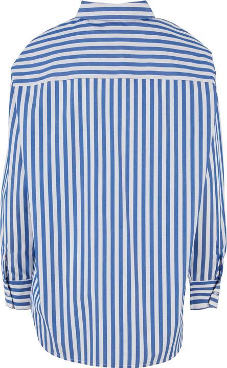 Actual product image Urban Classics Ladies Striped Relaxed Shirt - 137879 (S)