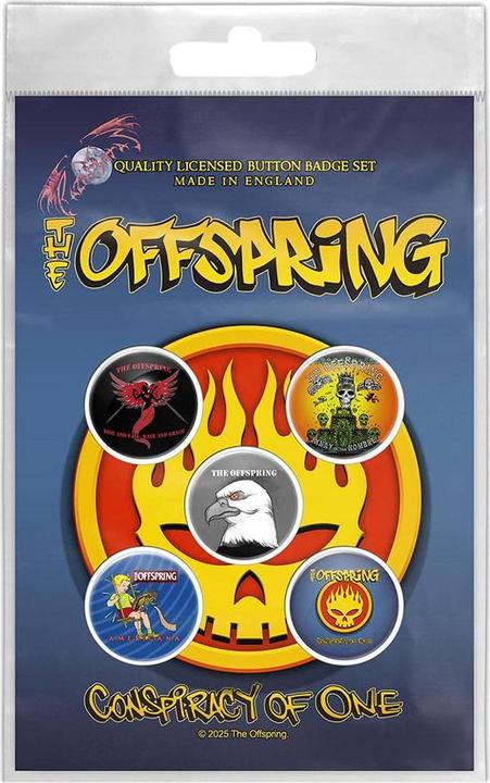 Produktbild Universal Textiles AnsteckerSet Conspiracy Of One 5erPack Kunststoff Metall