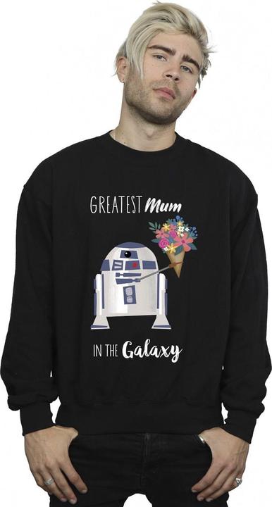 Actual product image Star Wars Mens R2D2 Greatest Mum Sweatshirt (XXL)