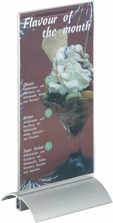 Produktbild Durable Tischaufsteller, Acryl mit Aluminiumfuss (DL)