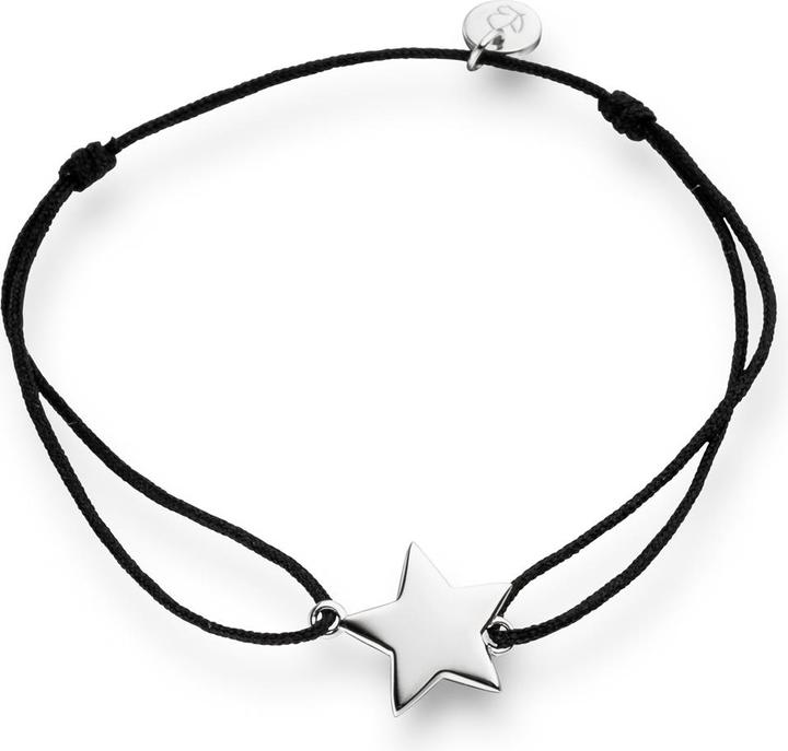 Produktbild Glanzstücke München Damen Stern Sterling Silber silber 15,0 - 22,0 cm, flexibel einstellbar - 6132 (22 cm, Sterling Silber)