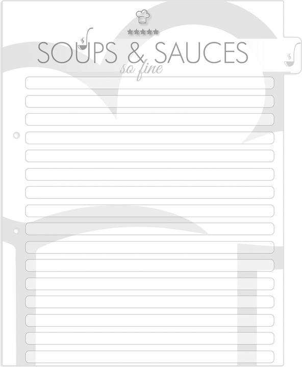 Actual product image HERMA Recipe folder A4 (A4, 70 mm, 1 Piece)