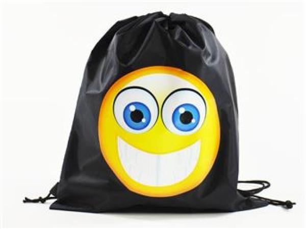 Kögler Emoticon, MOGee Sportbeutel, 39 X 34 cm, Lachen