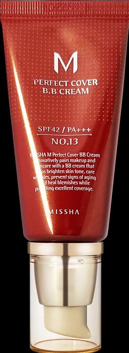 Actual product image Missha Perfect Cover (13 Bright Beige)