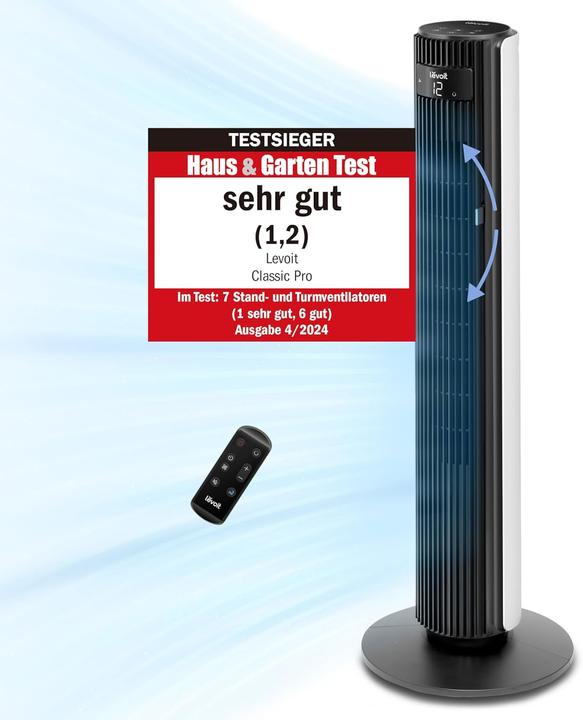 Levoit Ventilateur de tour (25 dB)