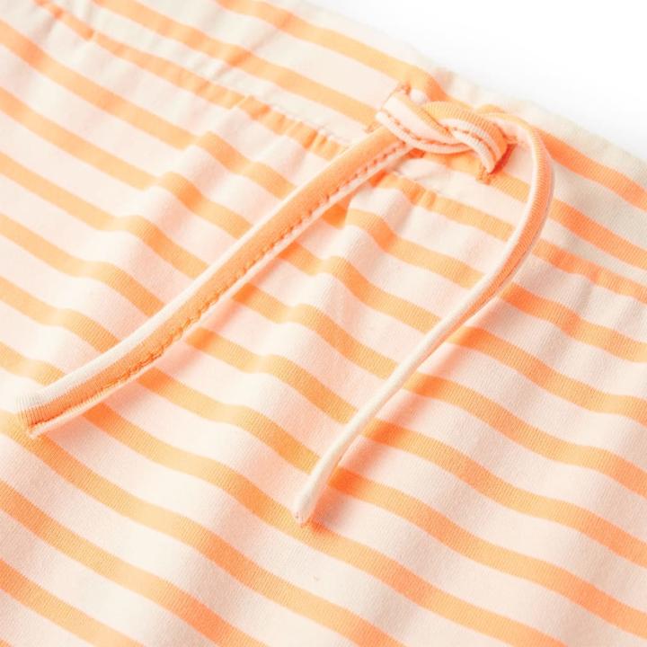 Produktbild VidaXL Kinderrock mit Streifen Gerade Neonorange 128,Material: 95 (128)