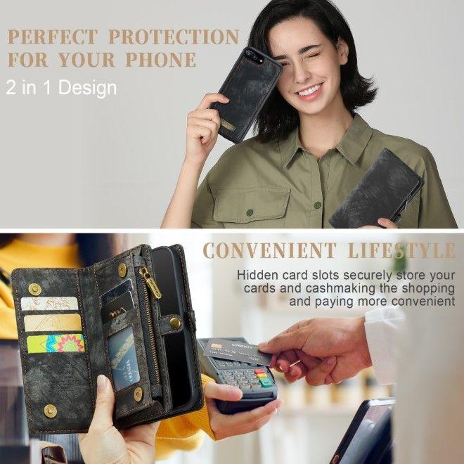 Produktbild Caseme 2 in 1 Portemonnaie Hülle (Apple iPhone 7 Plus, Apple iPhone 8 Plus)
