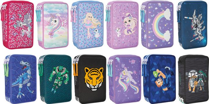 Image du produit Beckmann Trousse d'écolier Triple Ninja Maste